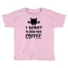 coffee drinkers Toddler T-shirt