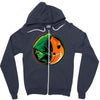 arrow slade yin yang Zipper Hoodie
