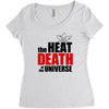 the heat death of the universe Women's Triblend Scoop T-shirt