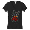 corgipool Women's V-Neck T-Shirt