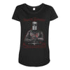 black knight is my champion Maternity Scoop Neck T-shirt