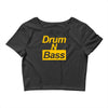 drum n bass birthday music Crop Top