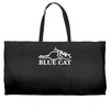 blue cat records Weekender Totes