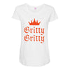 gritty gritty Maternity Scoop Neck T-shirt