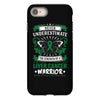 Never Underestimate The Strength Of A Liver Cancer Warrior iPhone 8
