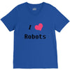 i love robots V-Neck Tee