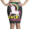 gay pride f#ck younicorn funny rude unicorn Pencil Skirts