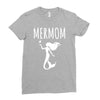 mermaid mom Ladies Fitted T-Shirt