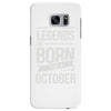 legends are born in october Samsung Galaxy S7 Edge