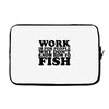 work is for people Laptop sleeve