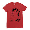 goku vs freeza Ladies Fitted T-Shirt