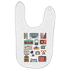 vintage electronic retro technology Baby Bibs