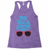 time to go tropical awesome paradise Racerback Tank