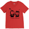 i love you V-Neck Tee
