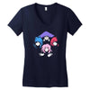 bohemian holograms Women's V-Neck T-Shirt