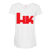 hk heckler and koch Maternity Scoop Neck T-shirt