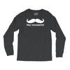 hey moustache! Long Sleeve Shirts