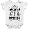 I Am One Blessed Brother Baby Onesie