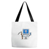 blue screen of death Tote Bags