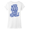 Work Hard, Stay Humble Women's V-Neck T-Shirt