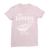 the losers club derry me est. 1958 boat Ladies Fitted T-Shirt