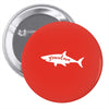 Grandma Shark Pin-back button
