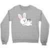 gym rabbit Crewneck Sweatshirt