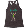pickle rick Racerback Tank