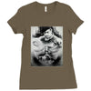 15 temmuz cizim Ladies Fitted T-Shirt