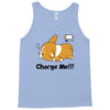 corgi cute puppy low battery charge me Tank Top