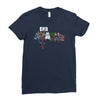 and that how i saved the world Ladies Fitted T-Shirt