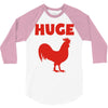 huge cock 3/4 Sleeve Shirt