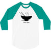 Pho Sho gif riceback 3/4 Sleeve Shirt