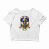 honor their sacrifice war soldier Crop Top