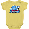 amity island sharks Baby Onesie