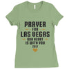 Prayer for Las Vegas, Our Heart Is With You 2017 Ladies Fitted T-Shirt