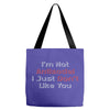not antisocial Tote Bags