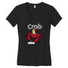 crab Women's V-Neck T-Shirt