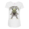 frankenpug Maternity Scoop Neck T-shirt