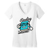 reading is awesome Women's V-Neck T-Shirt