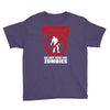 zombie  do not feed the zombies fun Youth Tee