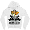 I Am Pizza Actually In A Very Commited Relationship Zipper Hoodie