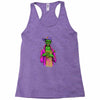 i got a brain Racerback Tank