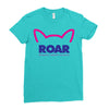 pussy roar - women's march alliance Ladies Fitted T-Shirt