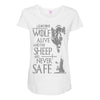 thrones wolf Maternity Scoop Neck T-shirt
