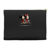 biking down main street Accessory Pouches