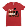 Root Pubg Ladies Fitted T-Shirt