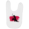 Wolf And Lady Baby Bibs