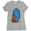 the looking glass Ladies Fitted T-Shirt