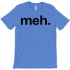 meh geek nerd t shirt funny humor retro T-Shirt